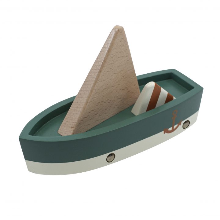 Sebra wooden sailboat Second Season 15 x 6 x 6.2 cm