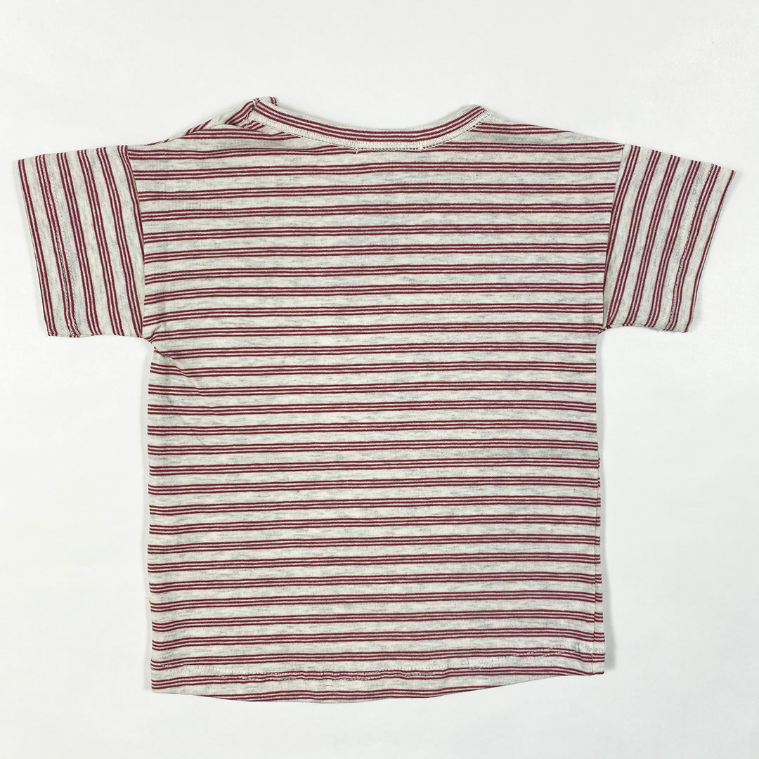 1+ in the Family sete red striped t-shirt Second Season diff. sizes