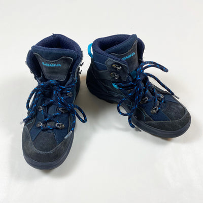 Lowa navy gore-tex kodi III mid junior hiking boots 33 1