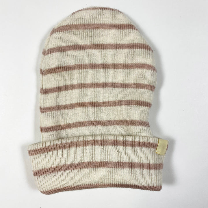 Minimalisma purple striped beanie 0Y