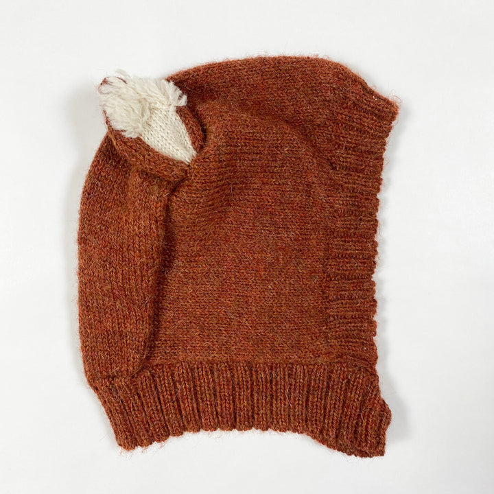 Oeuf NYC rust knit bonnet M
