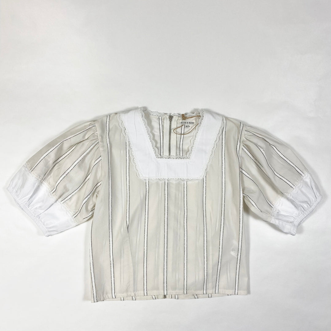 Fish & Kids ecru Cowboy blouse Second Season 6-7Y 1