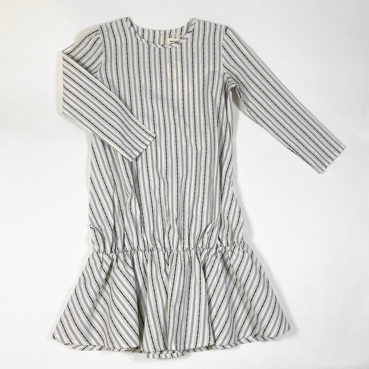 Boy + Girl off-white striped long-sleeved dress Second Season One Size