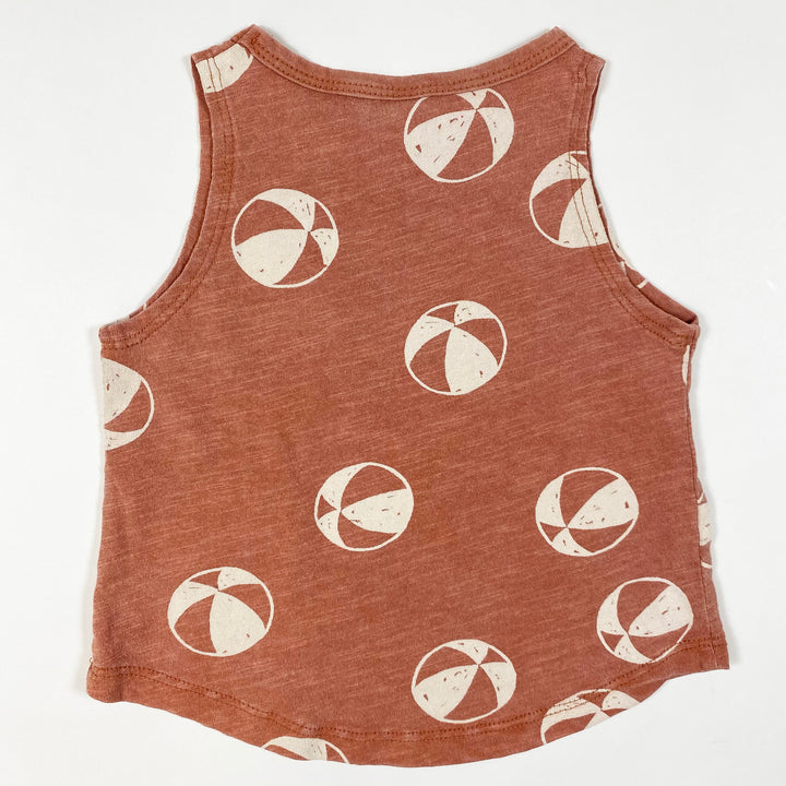 Rylee + Cru rosa Beach Ball Print Tank-Top Second Season 0-3M