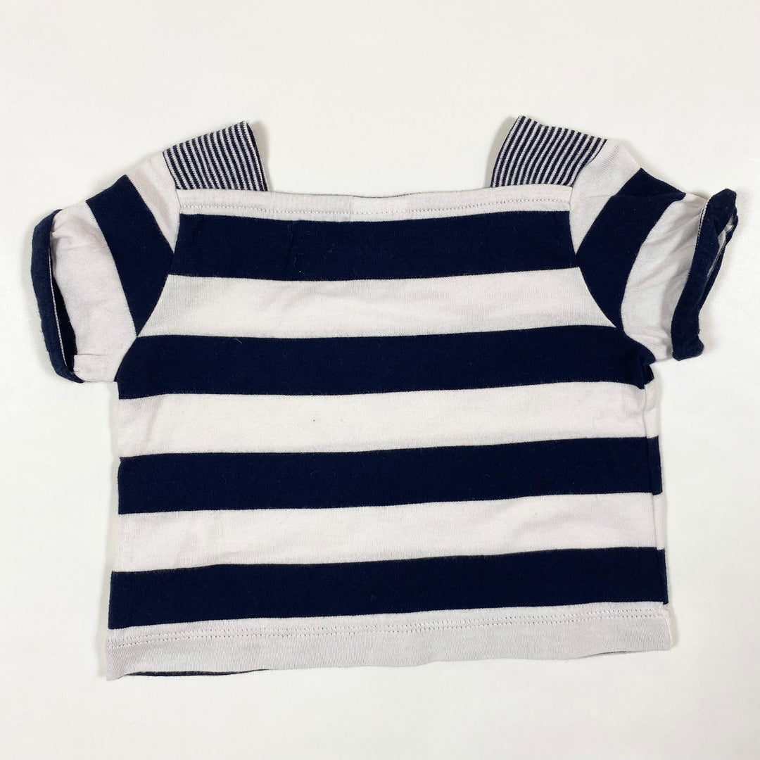 Petit Bateau sailor stripe t-shirt 6M/67 2