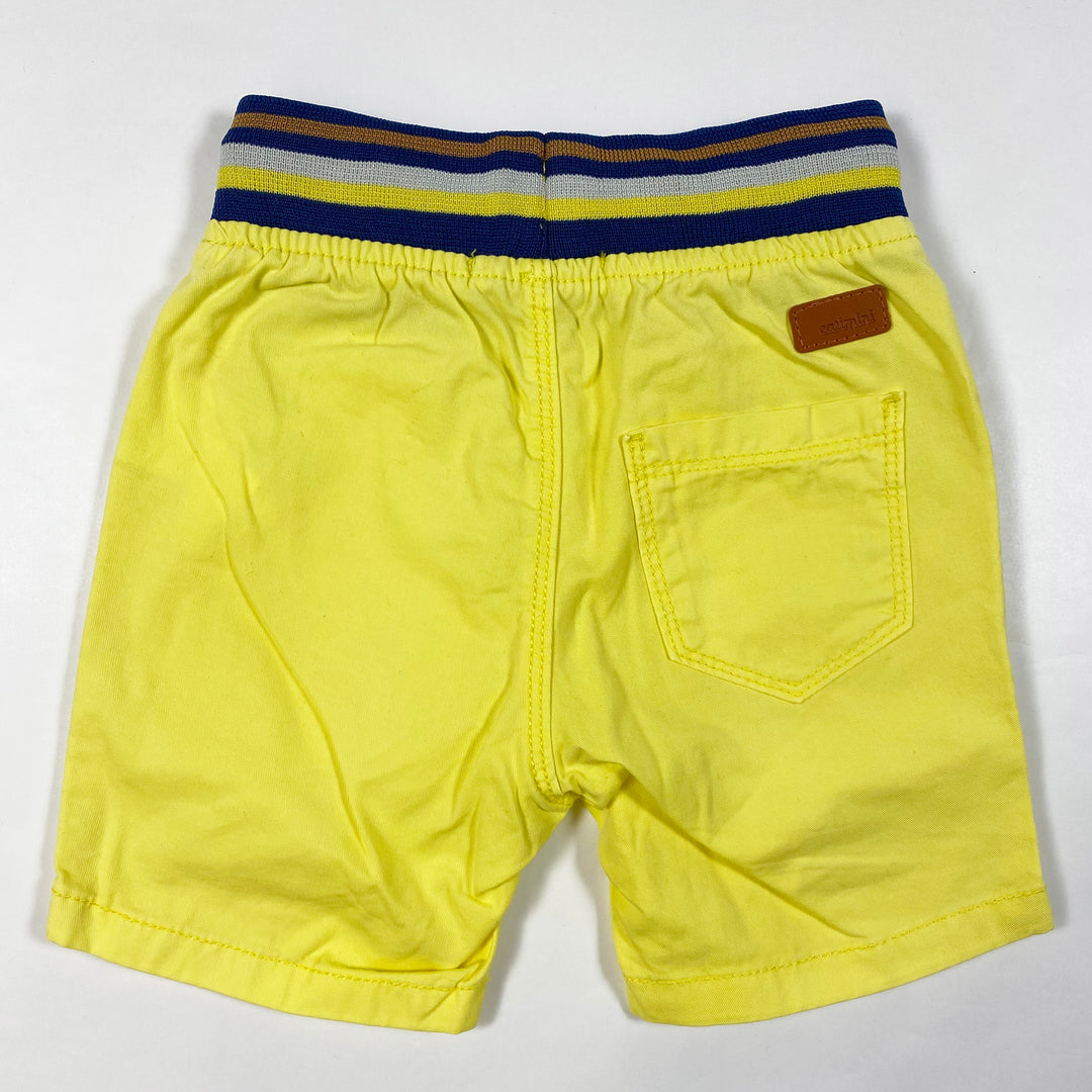 Catimini yellow shorts with elastic waist 18M/80 3
