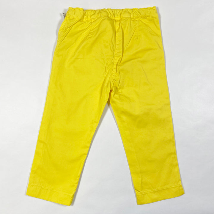 Il Gufo yellow capri pants 4Y 3