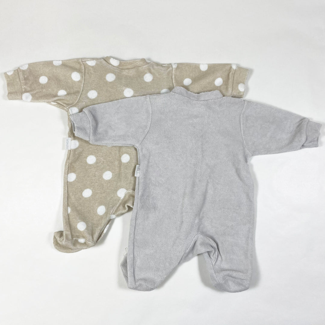 Zewi grey/beige terry pyjama set of 2 50 3