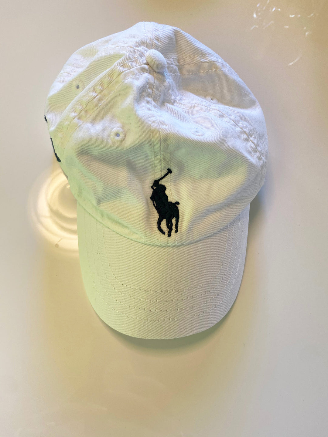 Ralph Lauren white logo cap 9-24M 1