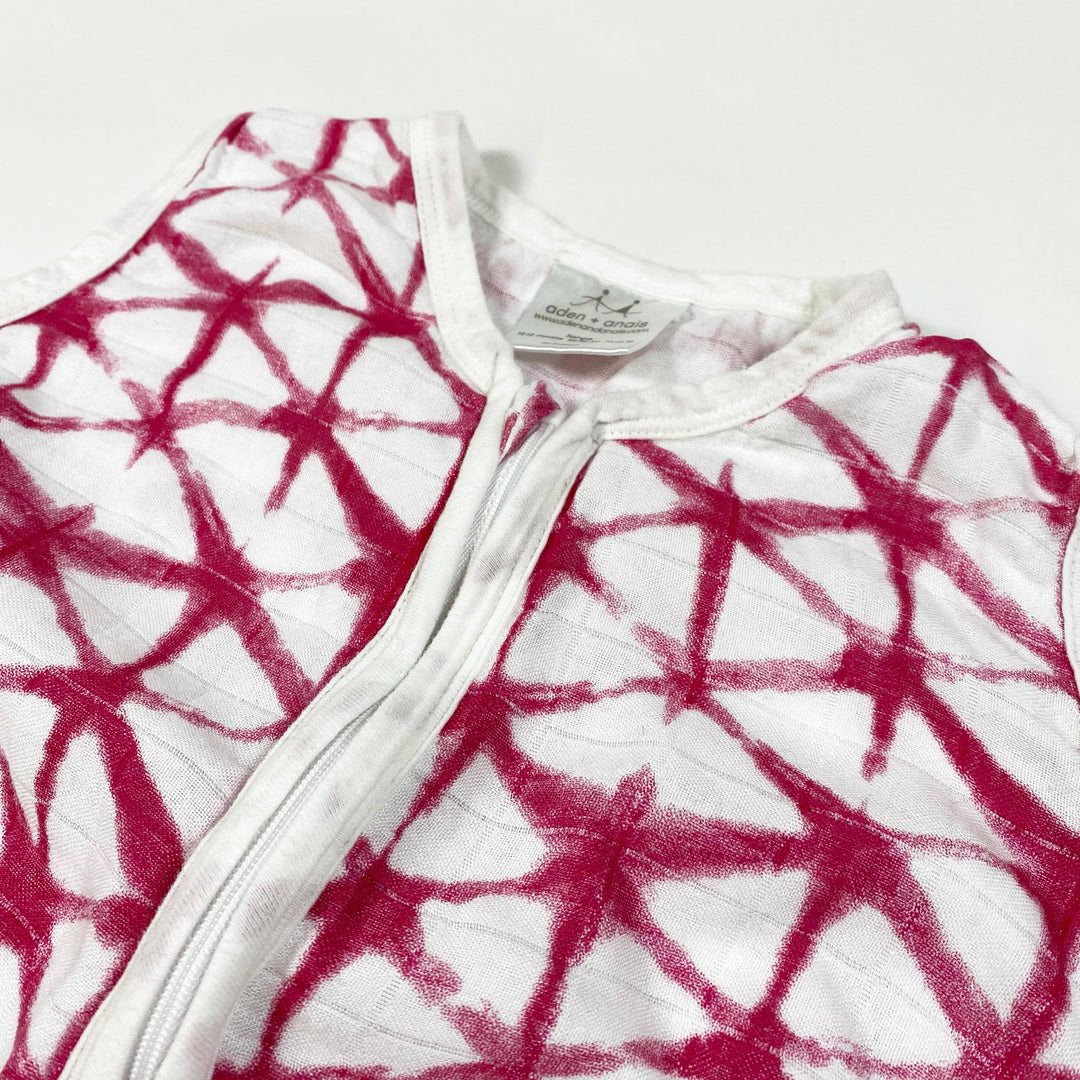 Aden + Anais red star print muslin summer sleeping bag 12-18M (large)
