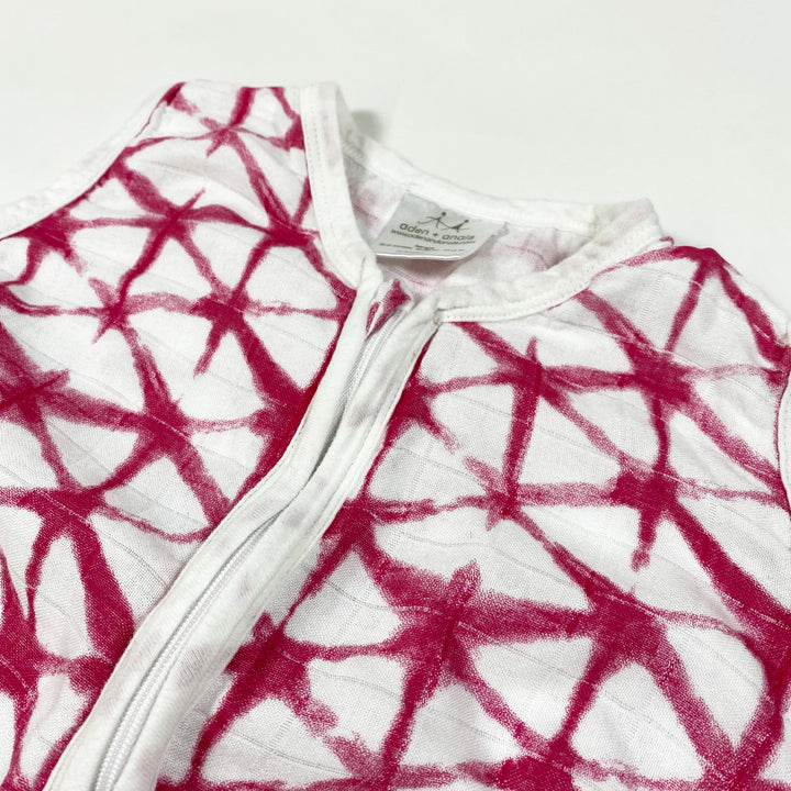 Aden + Anais red star print muslin summer sleeping bag 12-18M (large)