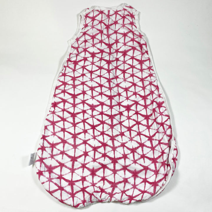 Aden + Anais red star print muslin summer sleeping bag 12-18M (large)