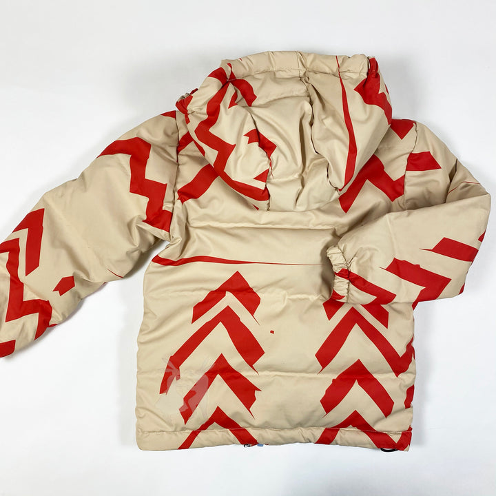 Namuk x enSoie camel/red down jacket with hood 92/98