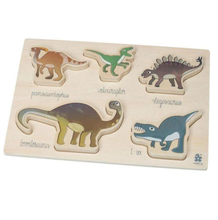 Sebra Dino wood puzzle Second Season