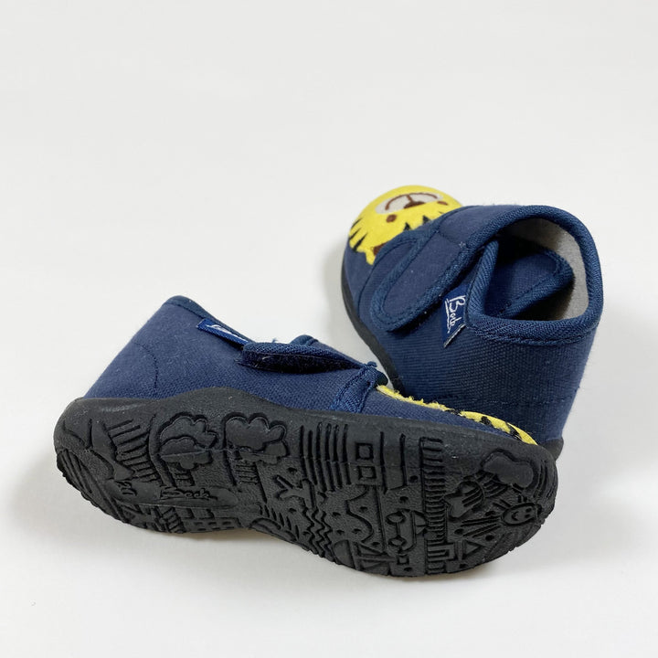 Beck navy tiger Hausschuhe 20