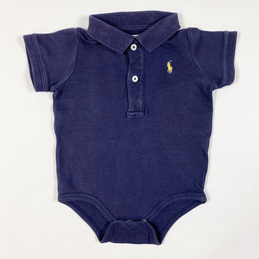 Ralph Lauren marineblauer Kurzarmbody 9M