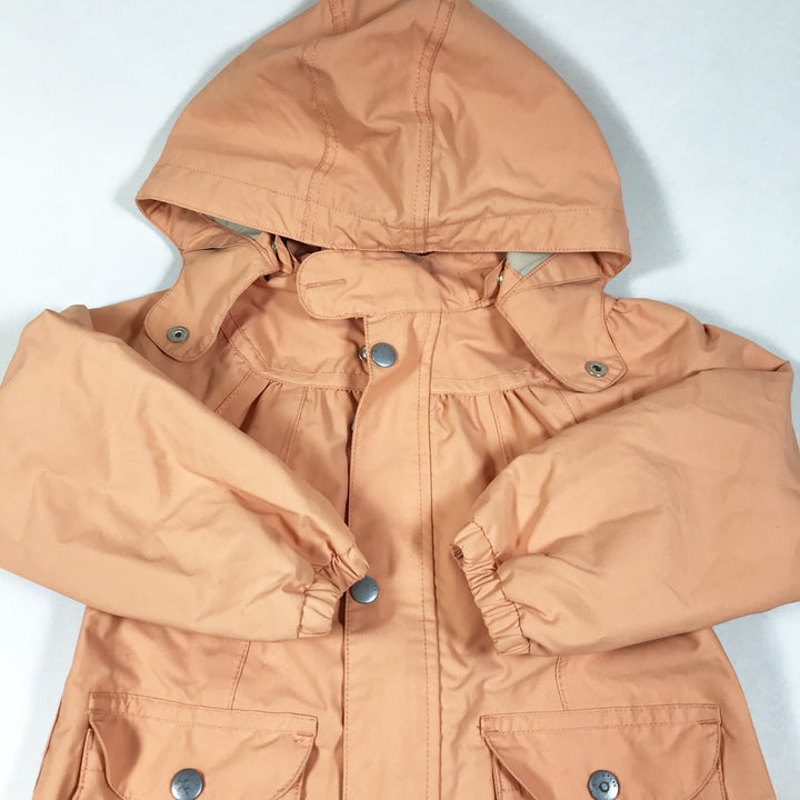 Mini A Ture peach parka 6Y/116