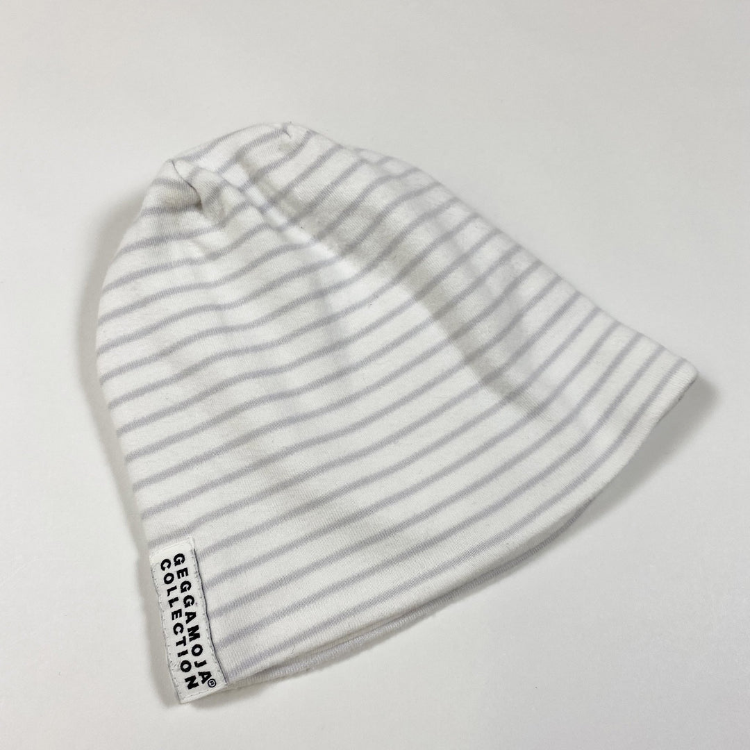 Geggamoja Collection grey baby hat One size/43-45