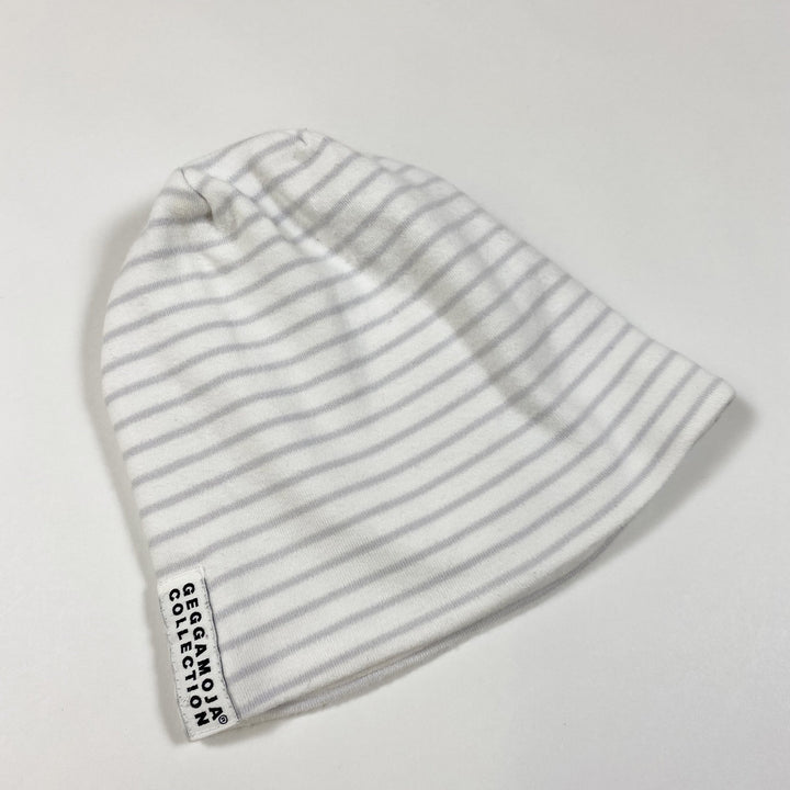 Geggamoja Collection grey baby hat One size/43-45