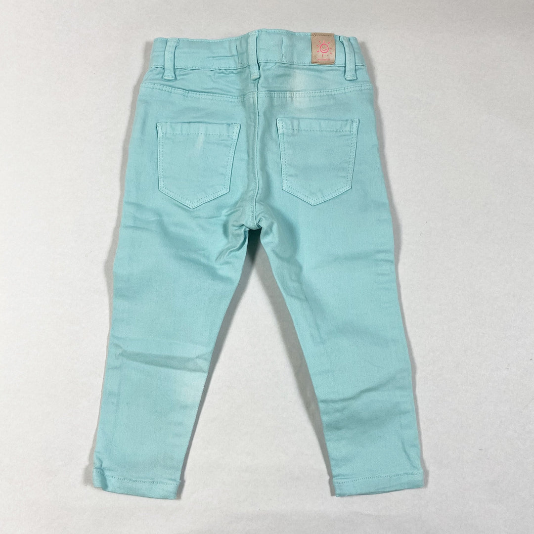 Zara mintgrüne Skinny-Jeans 12-18M/86