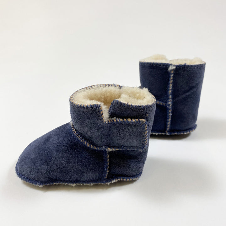 Indigo shearling bootie 18-19/12cm
