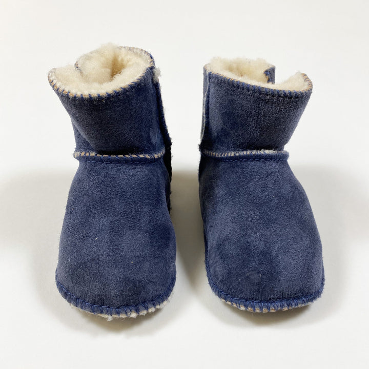 Indigo shearling bootie 18-19/12cm