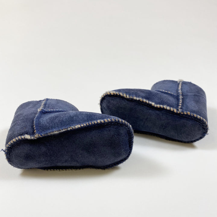Indigo shearling bootie 18-19/12cm