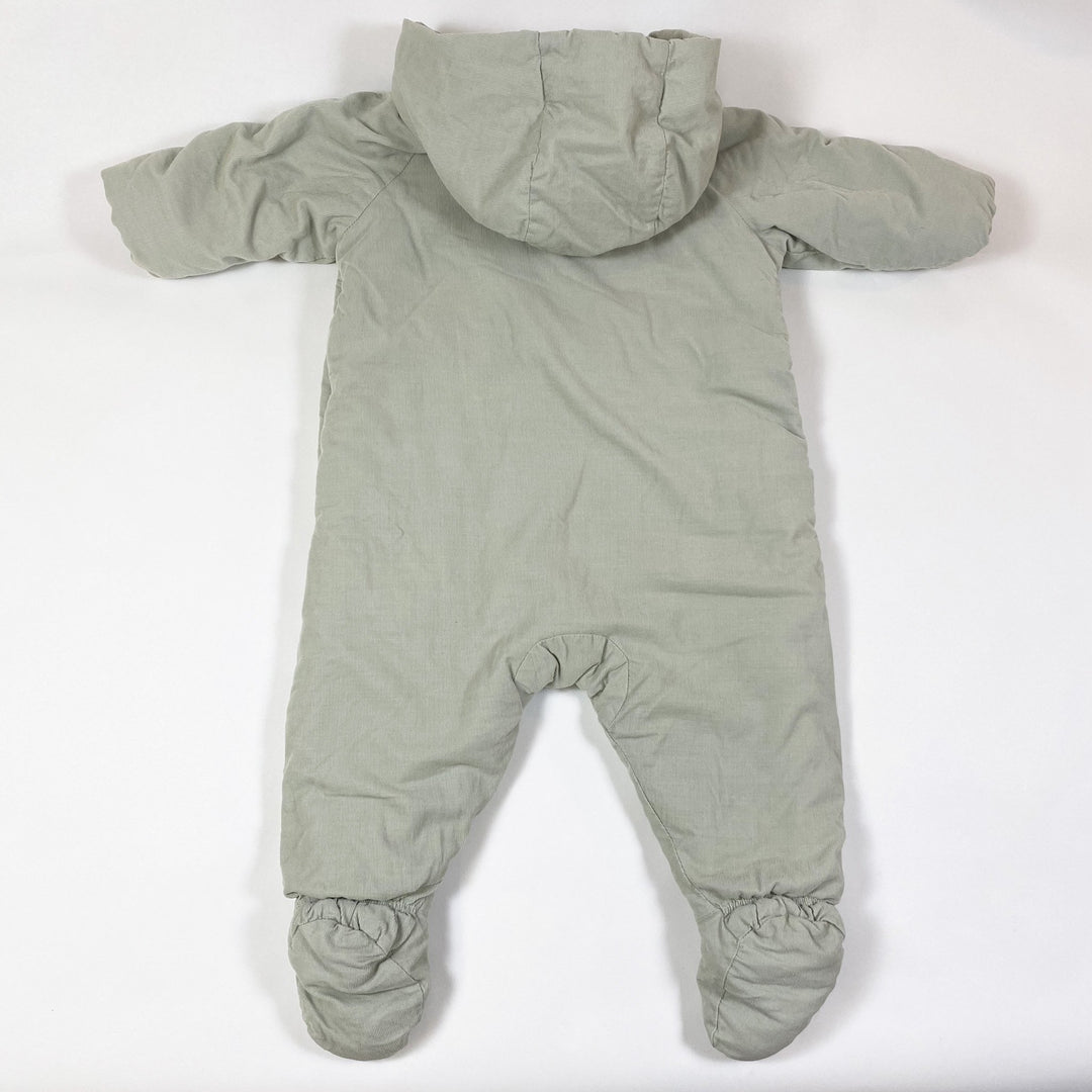 H&M sage corduroy overall 74