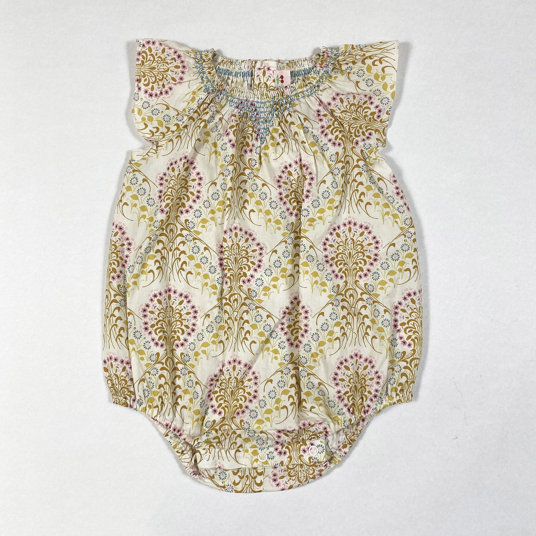 Bonpoint liberty printed sleeveless romper 6M