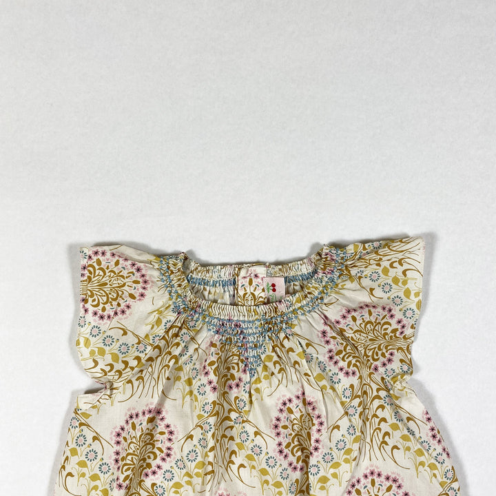 Bonpoint liberty printed sleeveless romper 6M