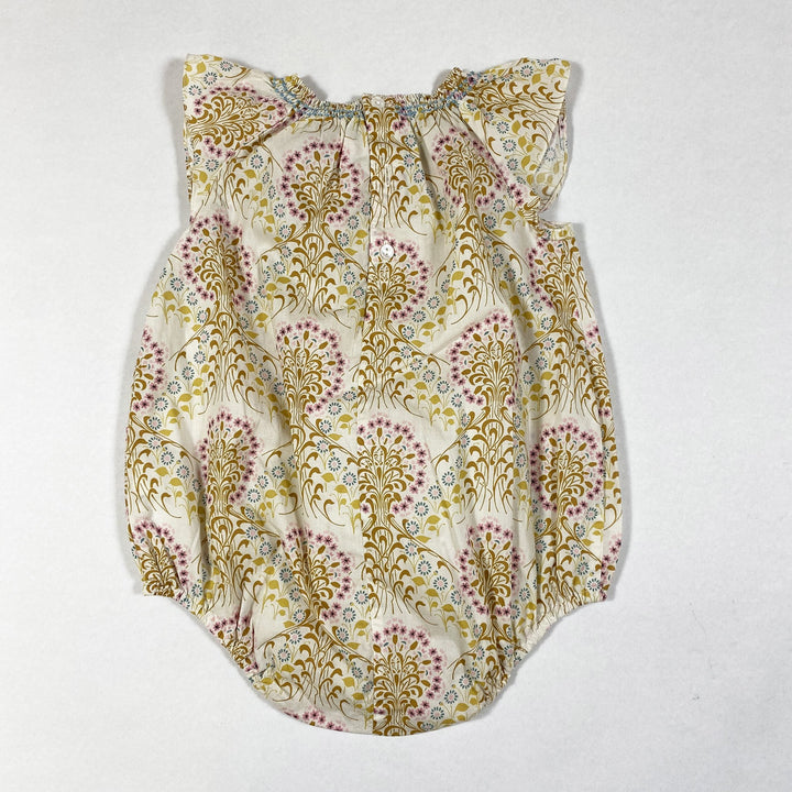 Bonpoint liberty printed sleeveless romper 6M