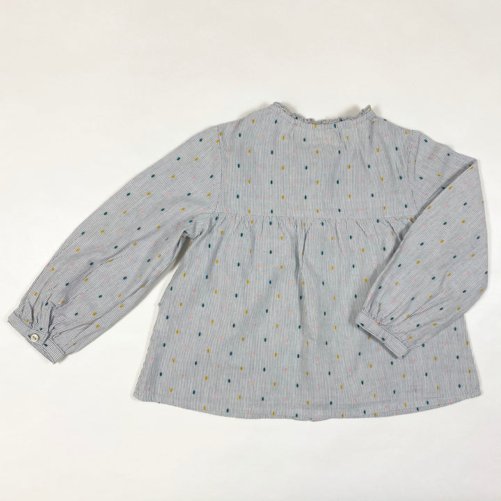 Zara fein gestreifte Konfetti-Bluse 2-3Y/98
