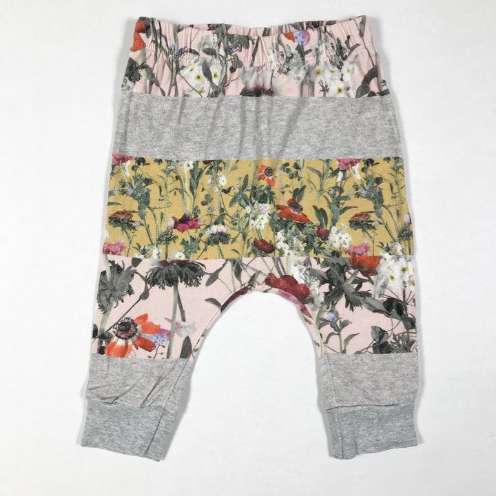 Molo grey flower print trousers