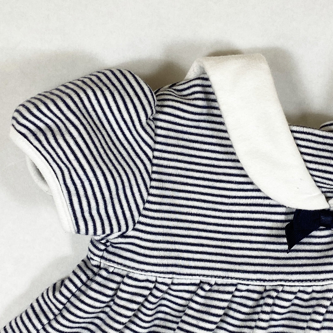 Ralph Lauren blau gestreiftes Matrosenkleid und Pumphose 3M