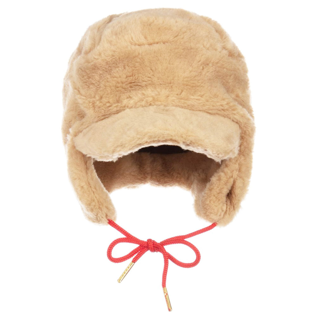 Mini Rodini beige faux fur trapper hat diff. sizes