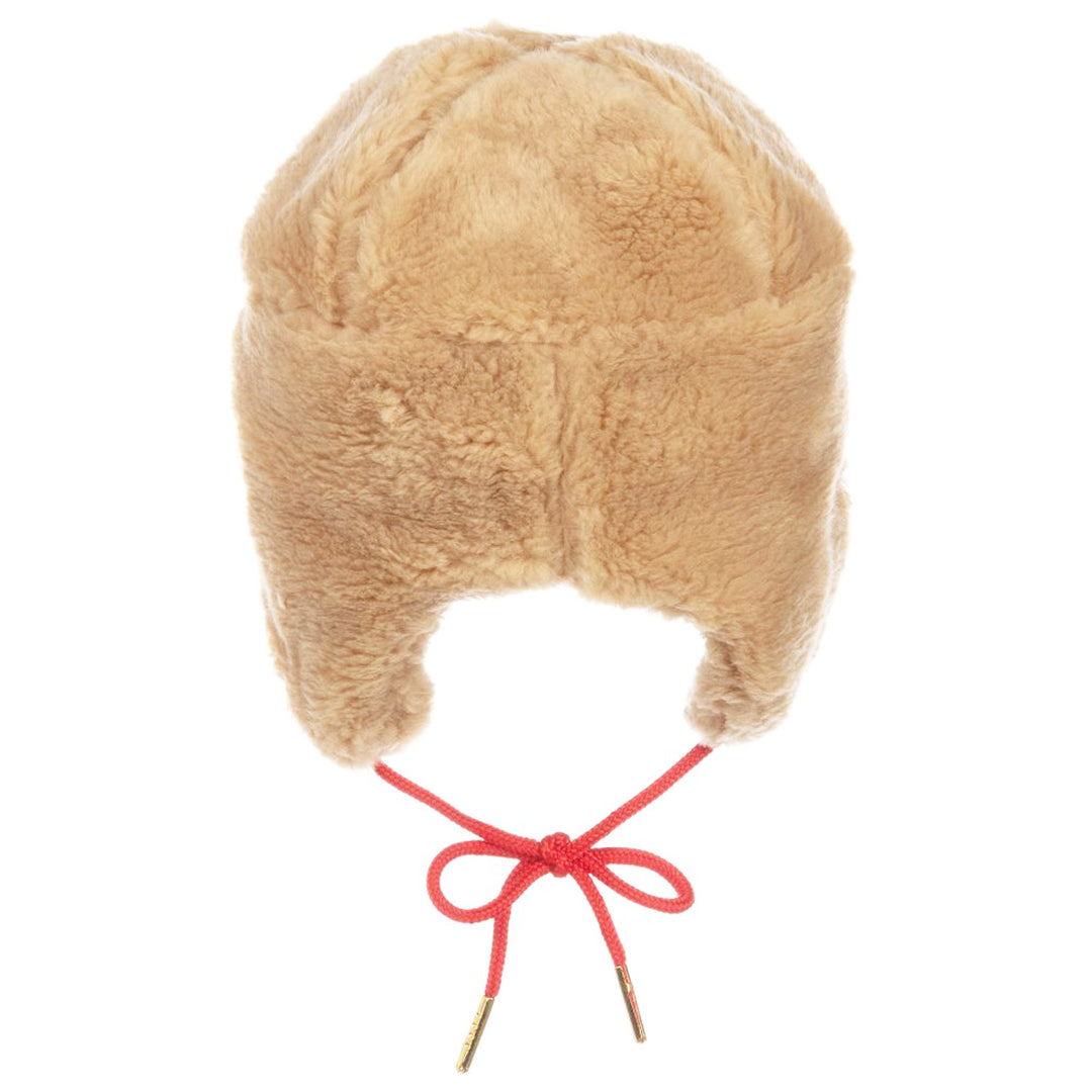 Mini Rodini beige faux fur trapper hat diff. sizes
