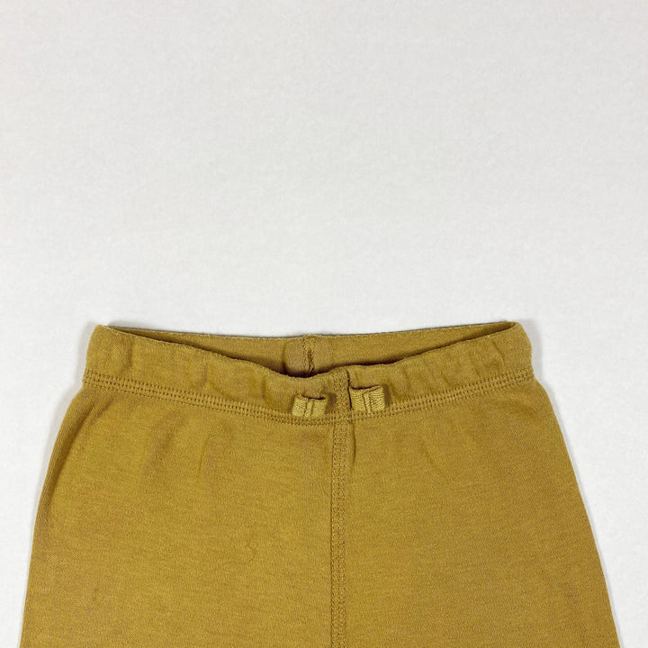 Konges Slojd mustard leggings 80-86