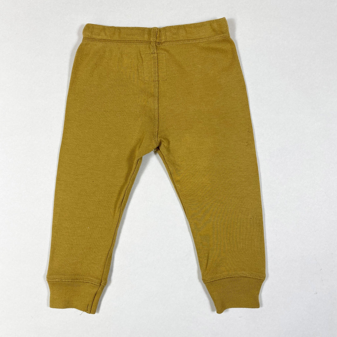 Konges Slojd mustard leggings 80-86