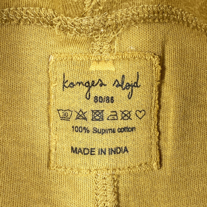Konges Slojd mustard leggings 80-86