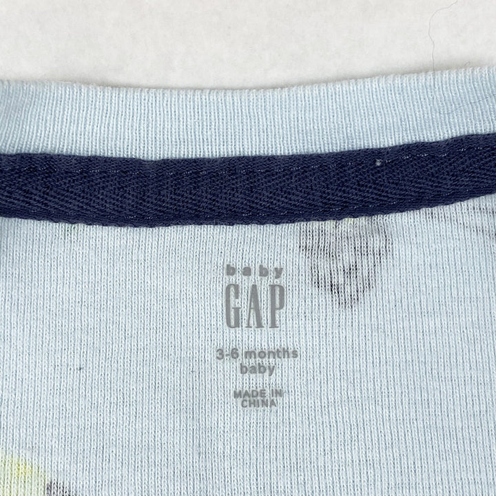 Baby Gap mint toucan print long-sleeved pyjama 3-6M/68