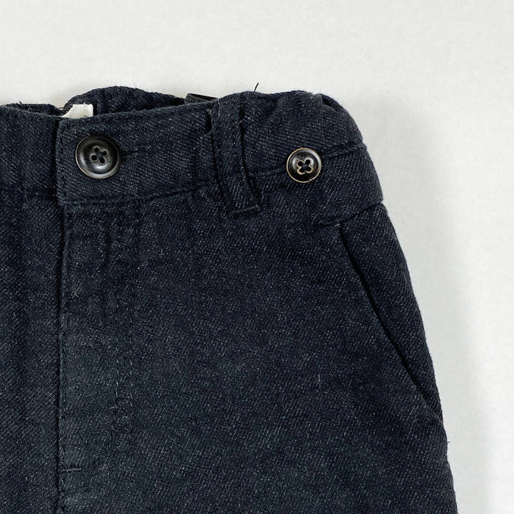 Zara black trousers 3-6M/68