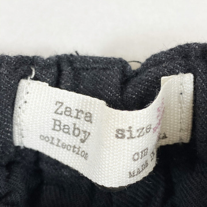 Zara black trousers 3-6M/68