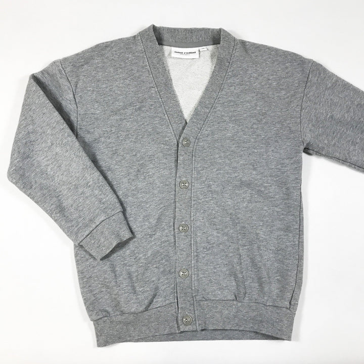 Mini Rodini grey dinosaur print cardigan 128-134