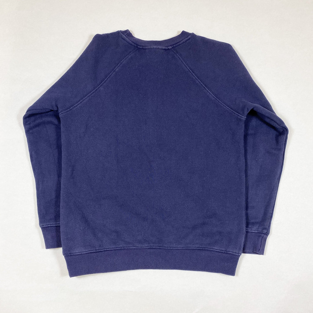 Mini Rodini navy bat print sweater 128-134