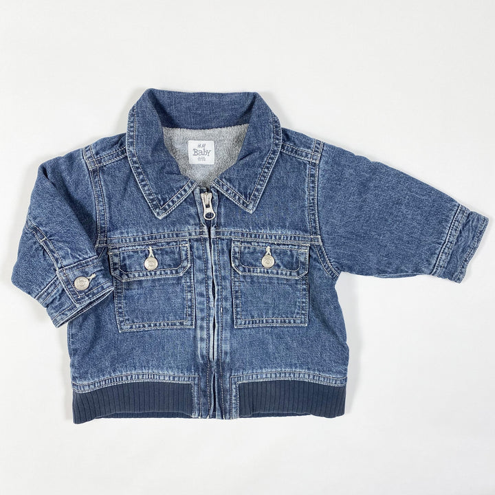 H&M blue denim jacket 4-6M/68