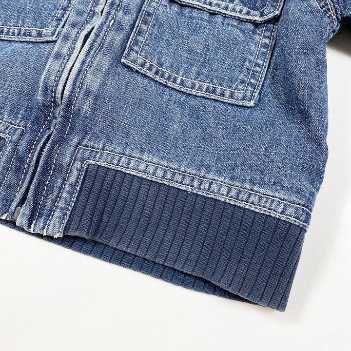 H&M blue denim jacket 4-6M/68