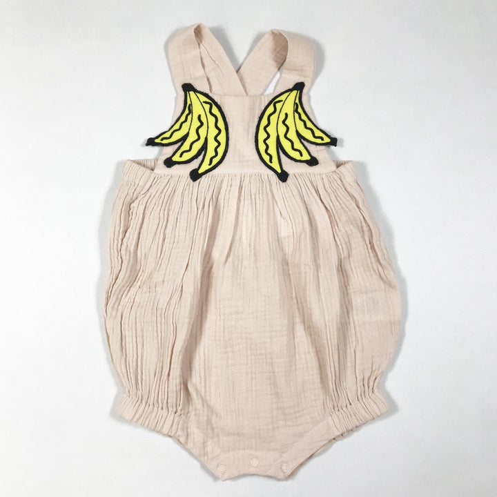 Stella McCartney Kids rosa Bananen-Badge Strampler Second Season 24M