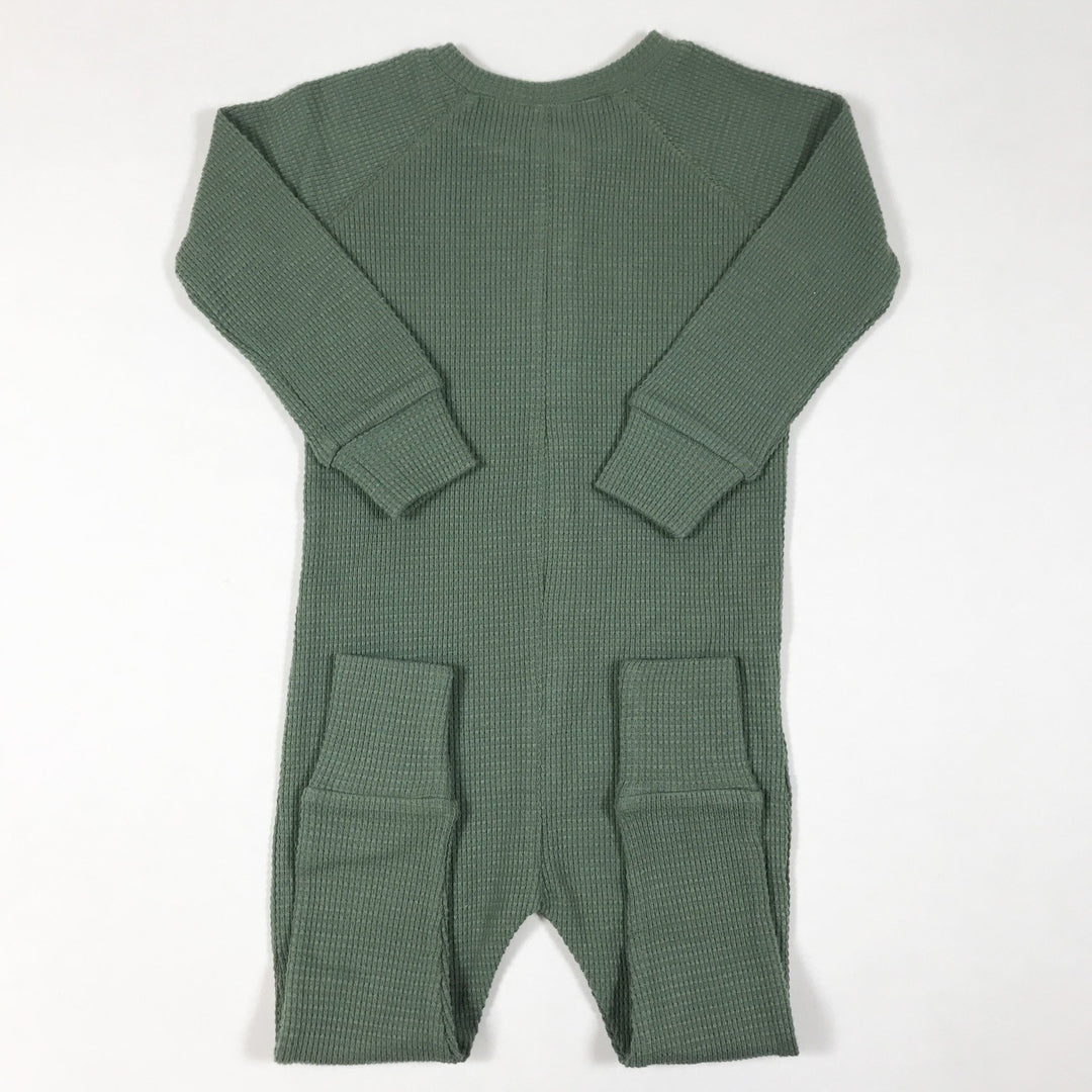 Rylee + Cru green longjohn spruce jumpsuit Second Season 18-24M
