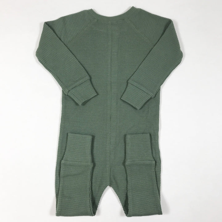 Rylee + Cru green longjohn spruce jumpsuit Second Season 18-24M
