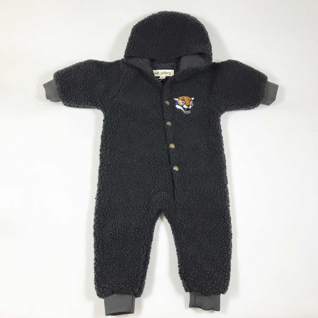 Soft Gallery dark grey teddy overall Second Season 6M